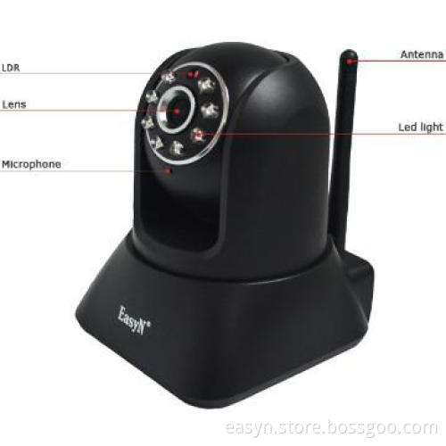 Easy operation  ip security camera  support mobile view